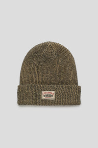 Reflective Cuff Beanie 'Khaki'