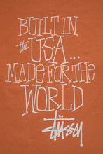 Load image into Gallery viewer, Built in USA Pigment Dyed Tee &#39;Rust&#39;