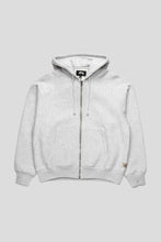 Load image into Gallery viewer, Raglan Zip Hood 'Ash Heather'
