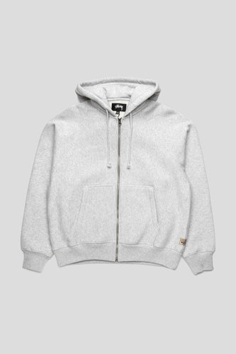 Raglan Zip Hood 'Ash Heather'