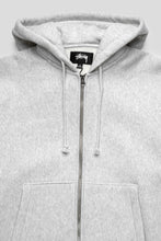 Load image into Gallery viewer, Raglan Zip Hood 'Ash Heather'