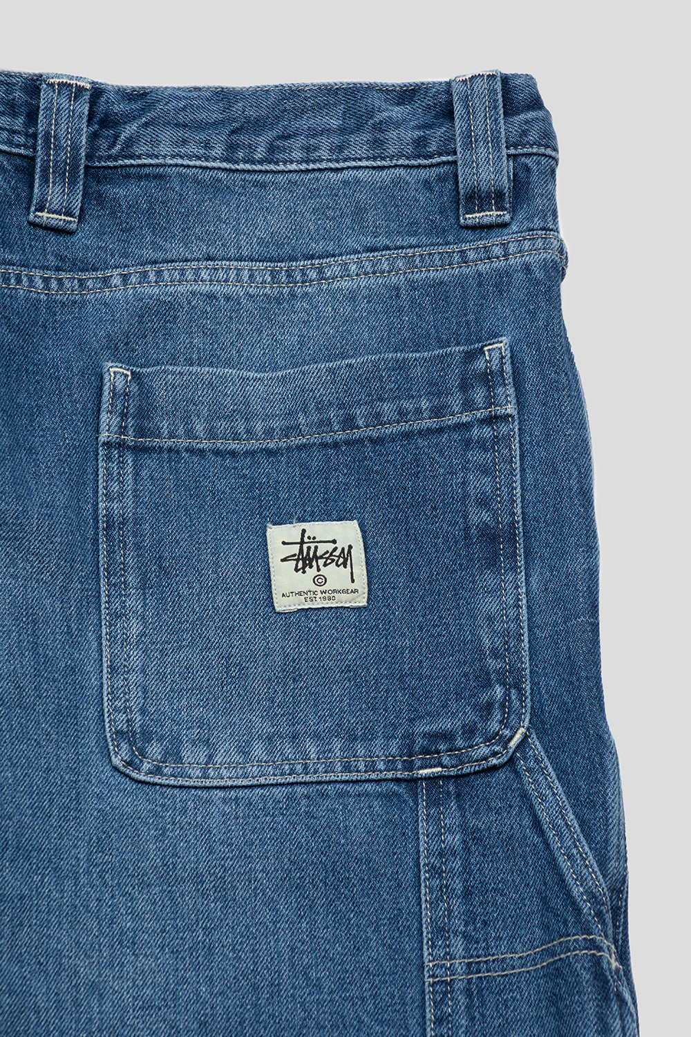 Stussy Work Pant Denim 'Washed Blue' – Foosh