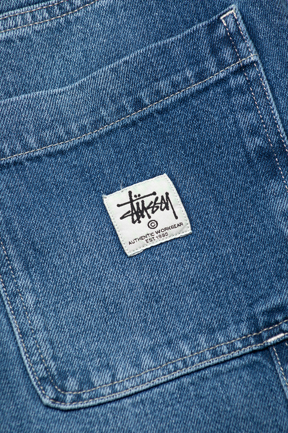 Stussy Work Pant Denim 'Washed Blue' – Foosh