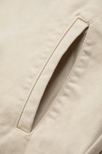 Unlined Canvas Work Jacket 'Vintage Natural'