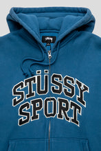Load image into Gallery viewer, Stussy Sport Zip Hoodie