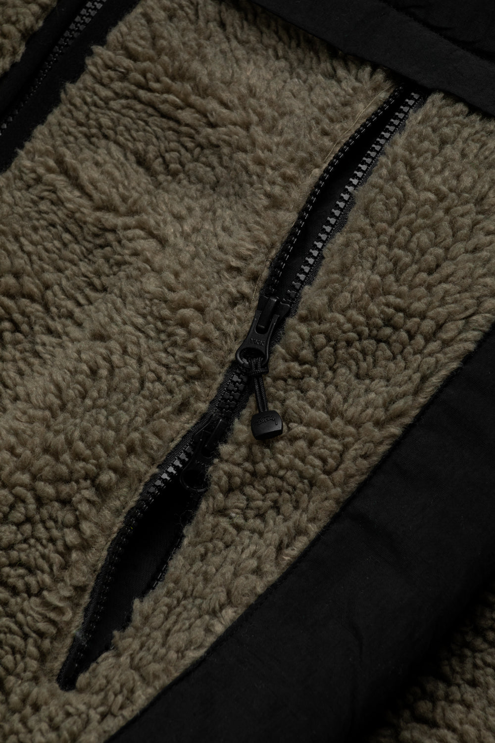 Stussy Sherpa Paneled Hooded Jacket – Foosh