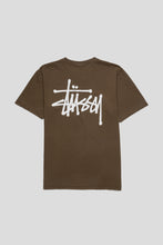 Load image into Gallery viewer, Basic Stussy Pigment Dyed Tee &#39;Brown&#39;