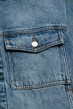 Load image into Gallery viewer, Lined Denim Trucker 'Indigo Stone Wash'