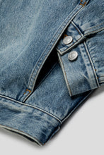 Load image into Gallery viewer, Lined Denim Trucker 'Indigo Stone Wash'