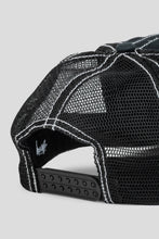 Load image into Gallery viewer, Mid-Depth Burly Threads Trucker 'Black'