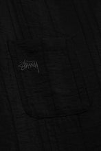 Load image into Gallery viewer, Pleated Textured Shirt Black'