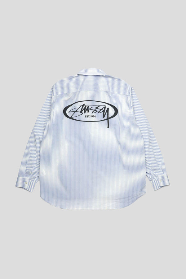 Standard LS Shirt Logo 'Blue Stripe'