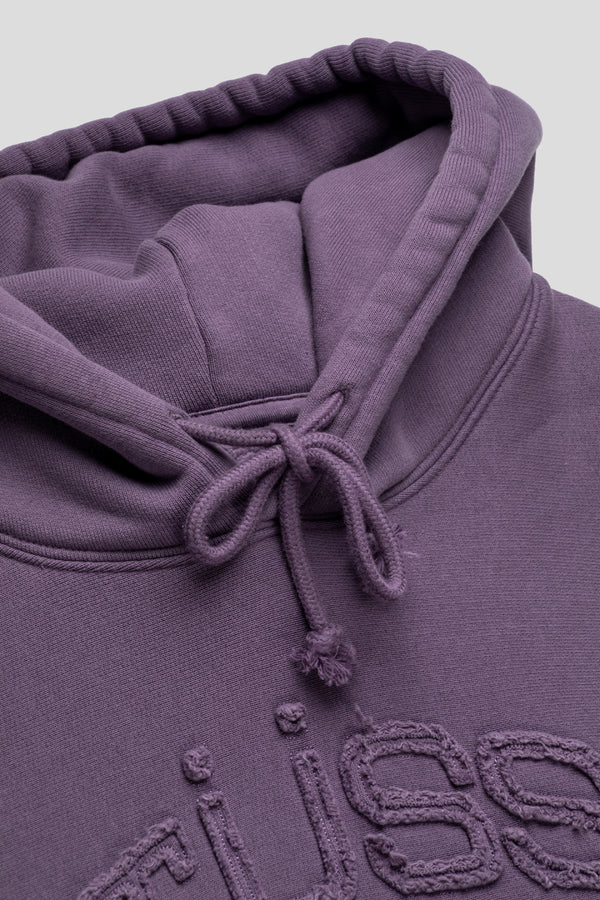 Gear Applique Hoodie 'Purple'