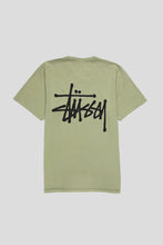 Load image into Gallery viewer, Basic Stussy Pigment Dyed Tee &#39;Artichoke&#39;