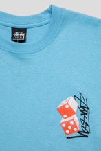 Load image into Gallery viewer, Stussy Tall Dice Tee 'Sky Blue'