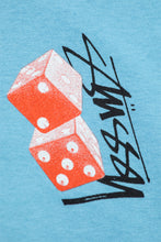 Load image into Gallery viewer, Stussy Tall Dice Tee 'Sky Blue'
