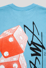 Load image into Gallery viewer, Stussy Tall Dice Tee 'Sky Blue'