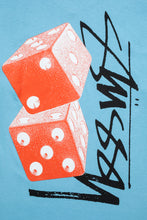 Load image into Gallery viewer, Stussy Tall Dice Tee 'Sky Blue'