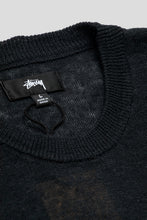 Cargar imagen en el visor de la galería, Stussy Lightweight Striped Sweater 'Black'