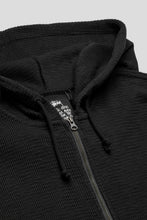 Cargar imagen en el visor de la galería, Stussy Lightweight Thermal Hoodie 'Faded Black'