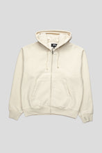 Load image into Gallery viewer, Stussy Cursive Applique Zip Hoodie 'Natural'