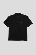 Cargar imagen en el visor de la galería, Stussy Classic Pique Polo 'Black'