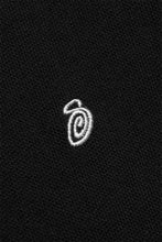Cargar imagen en el visor de la galería, Stussy Classic Pique Polo 'Black'