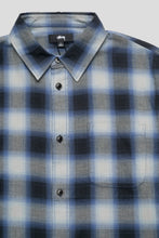 Cargar imagen en el visor de la galería, Stussy Beach Ombre Plaid Shirt 'Black'