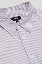 Cargar imagen en el visor de la galería, Stussy Standard Shirt 'Purple Stripe'