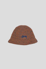 Load image into Gallery viewer, Stussy Hemp Stock Knit Bucket Hat 'Multi Brown'