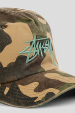 Load image into Gallery viewer, Mid-Depth Big Stock Snapback Cap 'Woodland Camo'