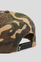 Load image into Gallery viewer, Mid-Depth Big Stock Snapback Cap 'Woodland Camo'