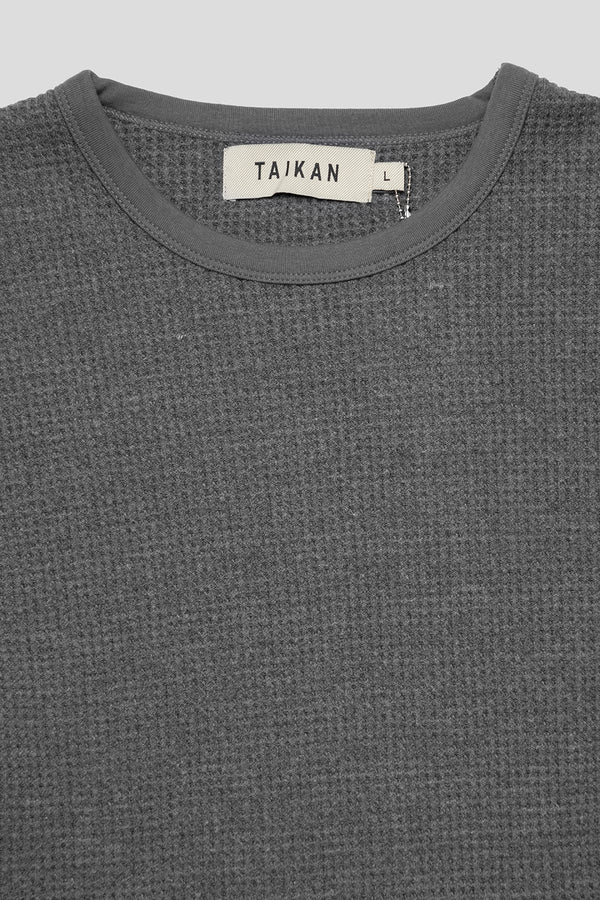 TAIKAN 11 Waffle-Knit Sweatshirt