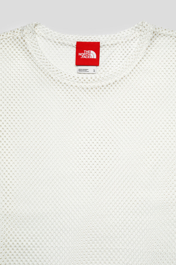 TNF Red Box Mesh Tee 'White Dune'