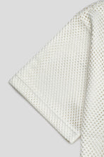 Load image into Gallery viewer, TNF Red Box Mesh Tee 'White Dune'