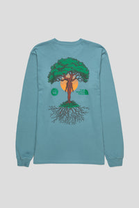 Crown Shyness Longsleeve Tee 'Algae Blue'