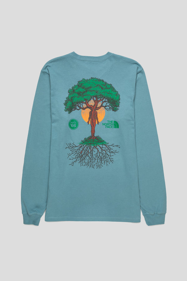 Crown Shyness Longsleeve Tee 'Algae Blue'