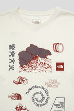 Load image into Gallery viewer, Indigo Illusion Short-Sleeve Tee 'White Dune'