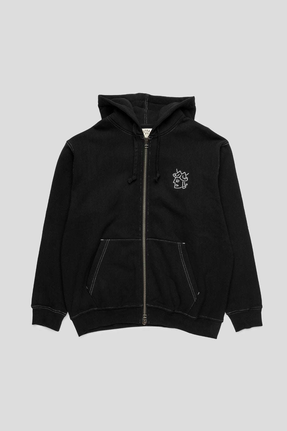 Queenhead Zip Hoodie 'Black'