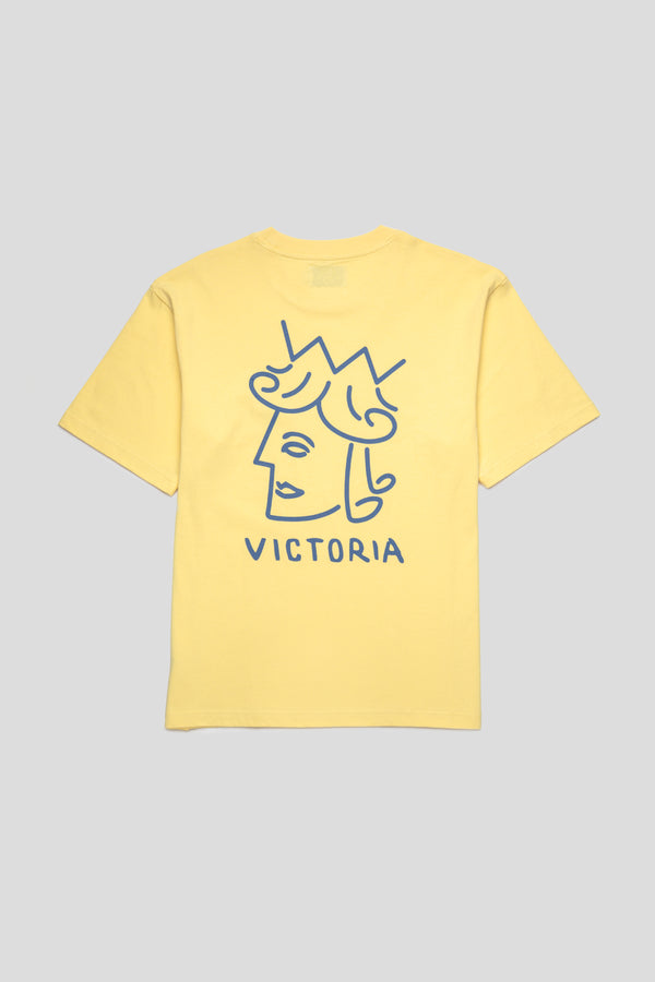 Queenhead Logo Tee 'Yolk'