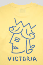 Load image into Gallery viewer, Queenhead Logo Tee 'Yolk'