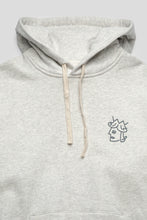 Load image into Gallery viewer, Queenhead Hooded Sweatshirt 'Ash Heather'