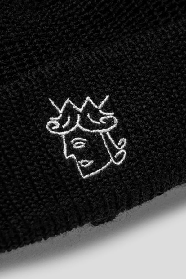 Queenhead Cuff Beanie 'Black'