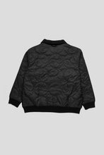 Charger l'image dans la galerie, Victoria YY Quilted Half-Zip Sweatshirt 'Black'