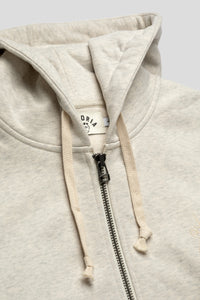 Queenhead Zip Hoodie 'Heather Oat