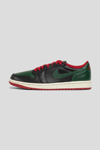 Women's Air Jordan 1 Low OG 'Black & Gorge Green'