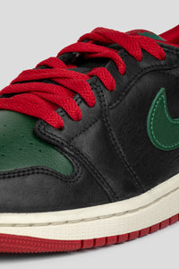 Women's Air Jordan 1 Low OG 'Black & Gorge Green'