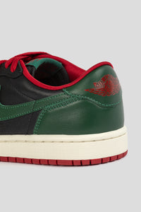 Women's Air Jordan 1 Low OG 'Black & Gorge Green'