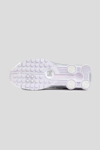 Women's Shox R4 'White & Metallic Platinum'