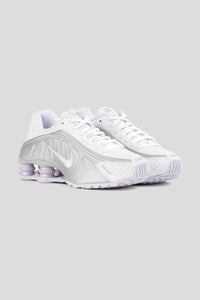 Women's Shox R4 'White & Metallic Platinum'